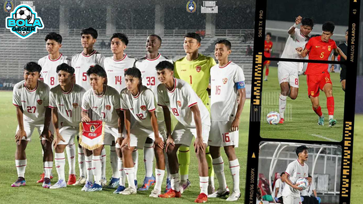 Indonesia vs China 1-1: Tendangan Ji Da Bin Imbangkan Skor